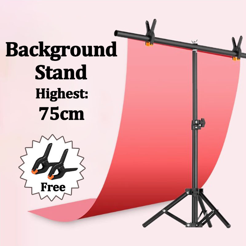 Green Screen Collapsible - T-shaped Photography Backdrops Stand Photo Studio