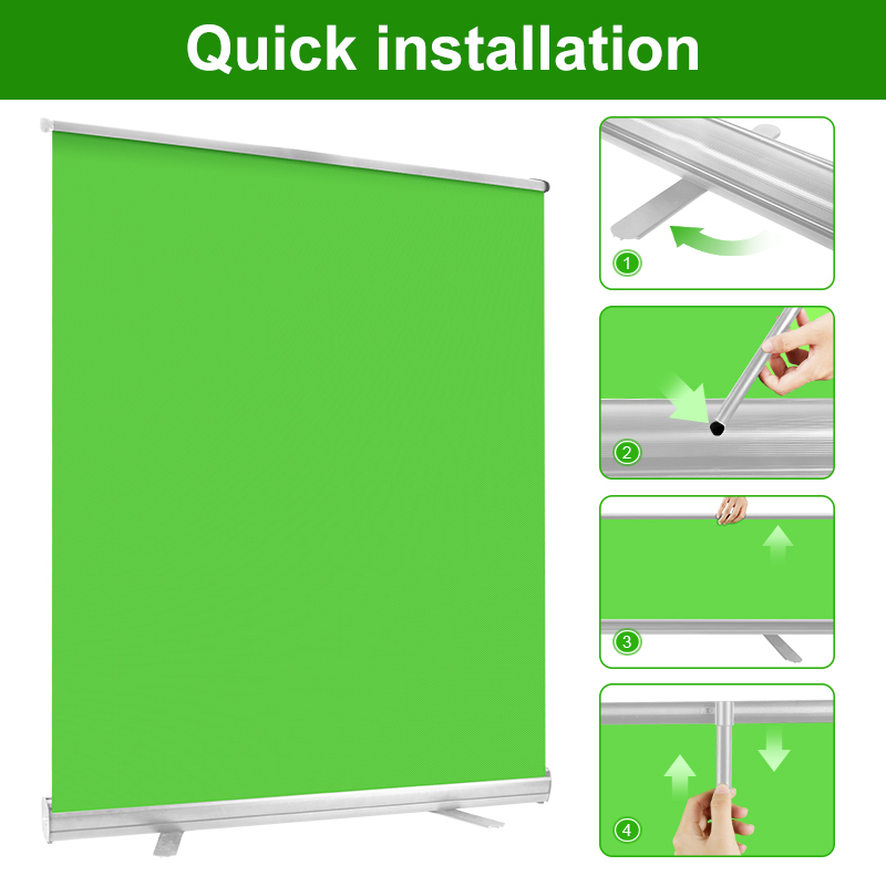 110x200cm Backdrop Chroma Key  - Green Screen Collapsible review and price