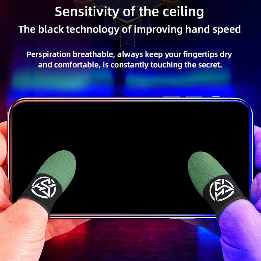 Mobile Finger Sleeve Breathabl - Green Screen Collapsible review and price