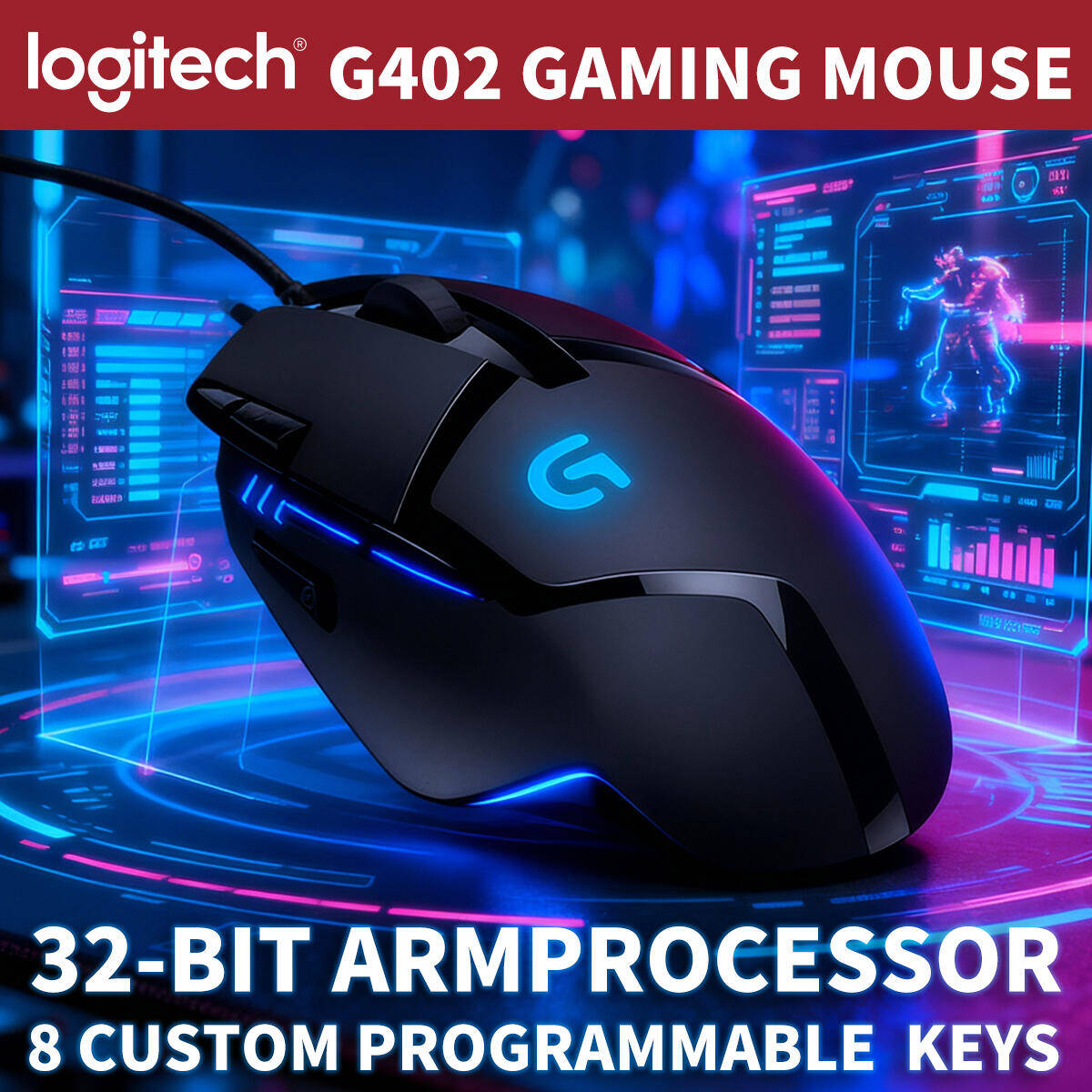 Logitech G402 Wired Gaming Mou - Esports Gaming Hardware review and price
