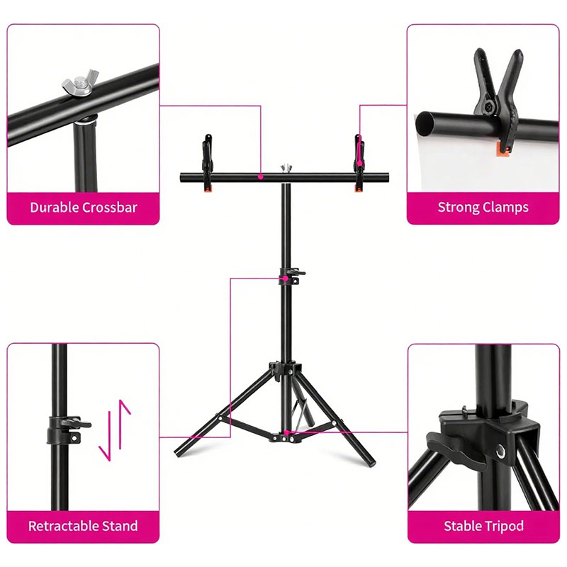 T-shaped Photography Backdrops - Green Screen Collapsible review and price