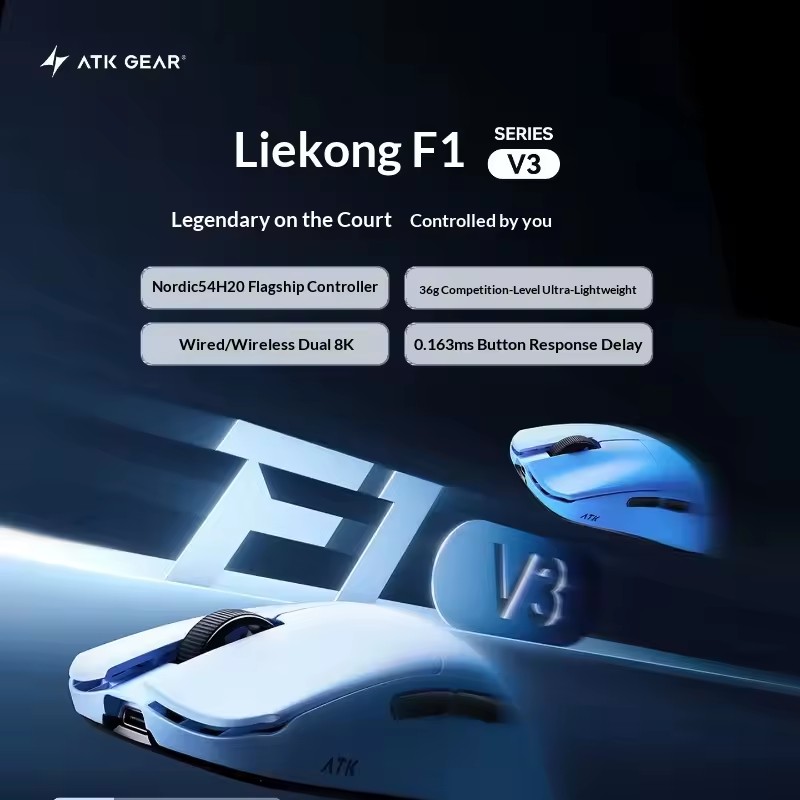 ATK F1 V2/V3 Tri Mode Wireless - Esports In Gaming review and price