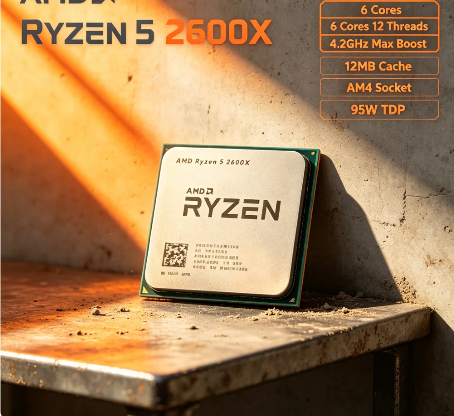 AMD R5 2600X 12nm AM4 Desktop  - Esports In Gaming review and price